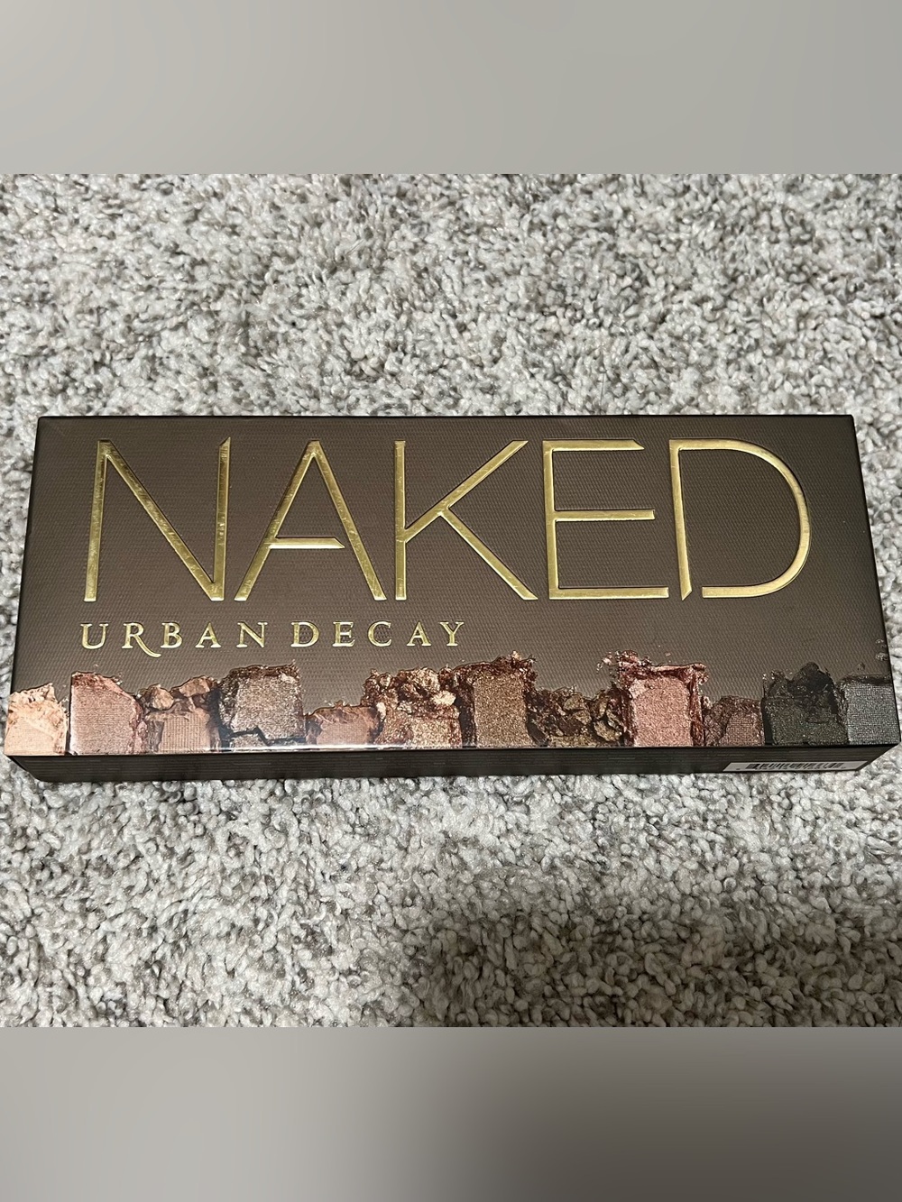 Urban Decay Naked Eyeshadow Palette — Warm Browns & Shimmers